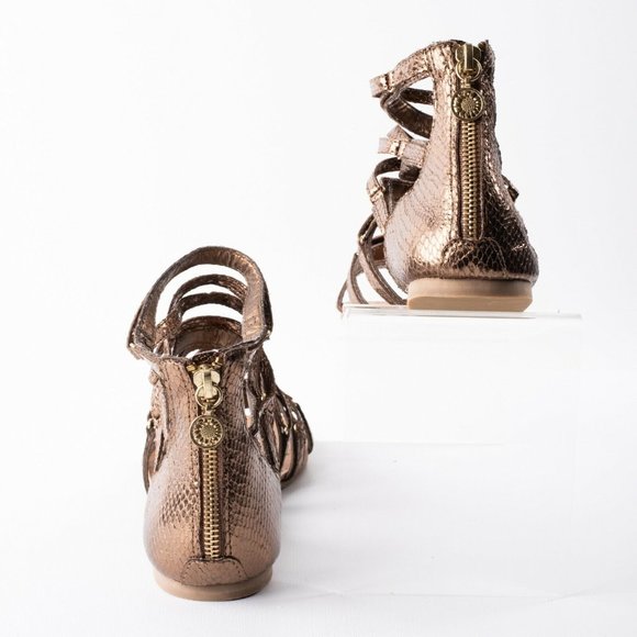 Yellow Box Womens Jacky Flat Gladiator Sandals S8 - Picture 6 of 8